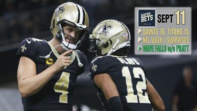 Bayou Bets, Sept. 11: Derek Carr shines in Saints debut and more