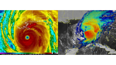 Katrina, Milton comparison